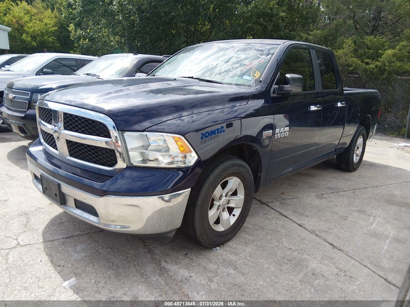 2014 Ram 1500 Slt, Обычный износ, IAAI, VIN 1C6RR6GT6ES339445 — фото 2