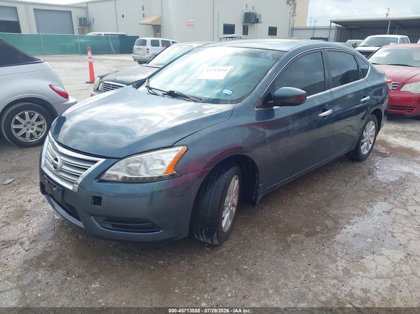 Vin: 3n1ab7apxey274647, lot: 46212232, nissan sentra sv 20142