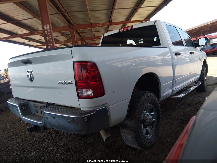 Vin: 3c6ur5cj2gg298542, lot: 46212304, ram 2500 tradesman 20164