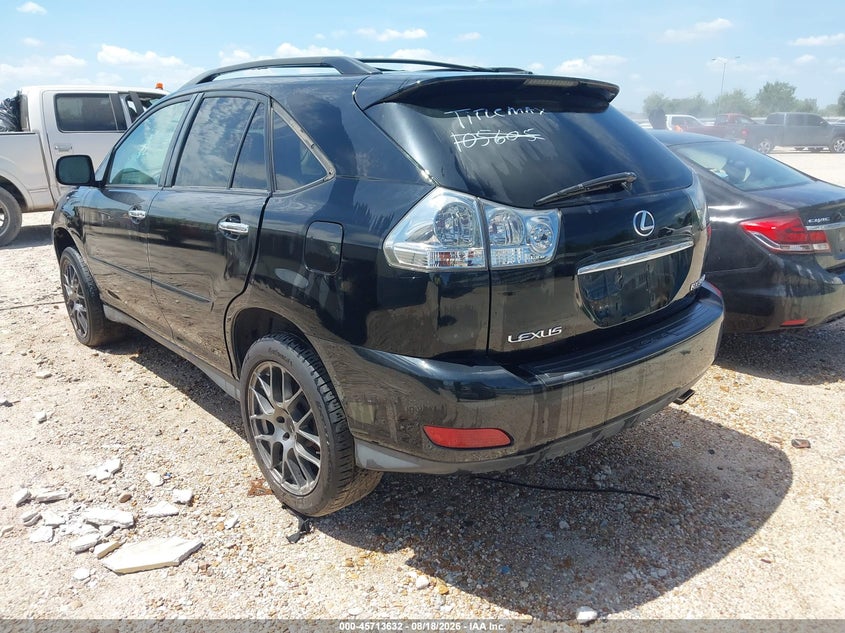 2009 LEXUS RX 350 auction photo 3