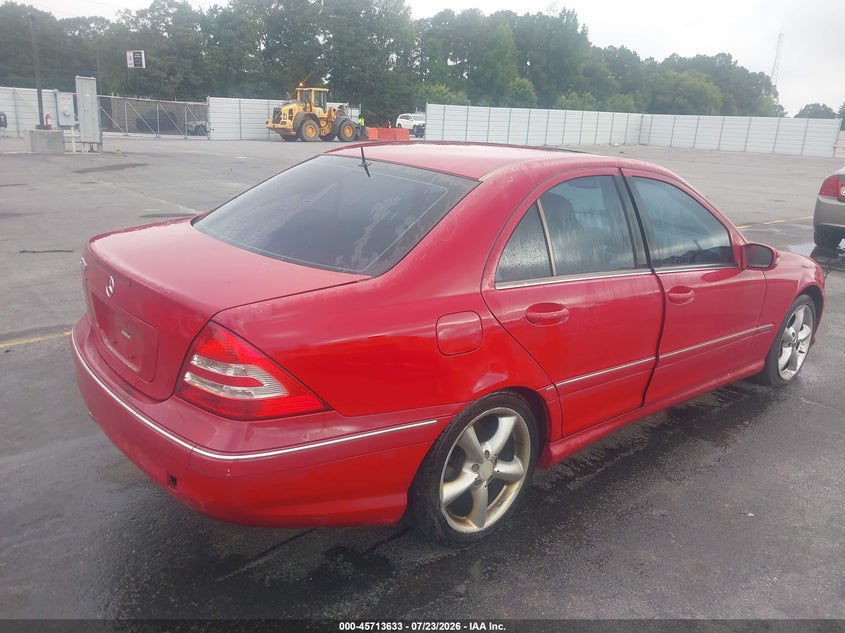 2006 MERCEDES-BENZ C 230 auction photo 4