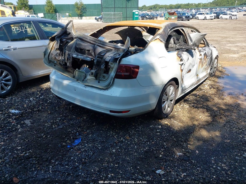 Vin: 3vw2b7aj6hm294822, lot: 46212323, volkswagen jetta 1.4t s 20174
