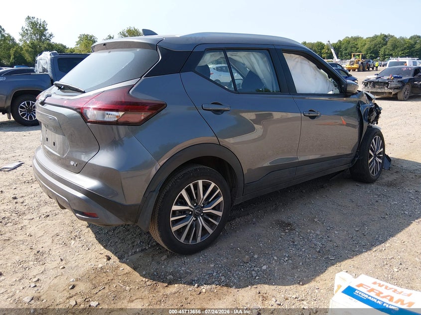Vin: 3n1cp5cv1pl480319, lot: 46212337, nissan kicks sv xtronic cvt 20234