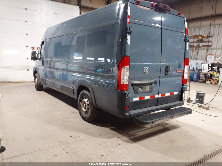 Vin: 3c6urvjg3ke553324, lot: 46212339, ram promaster 3500 cargo van high roof 159 wb ext 20193