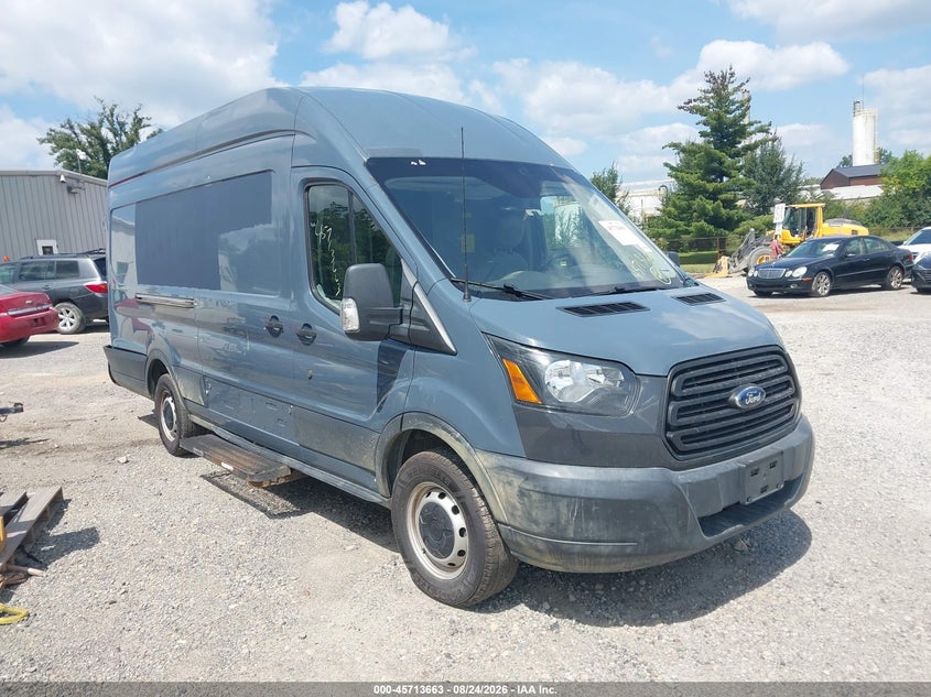 Vin: 1ftyr3xm7kkb78255, lot: 46212345, ford transit-250 20191