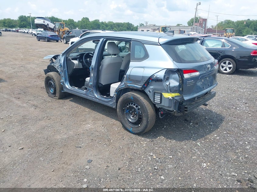 Vin: 7muaaabgxpv056218, lot: 46212358, toyota corolla cross l 20233