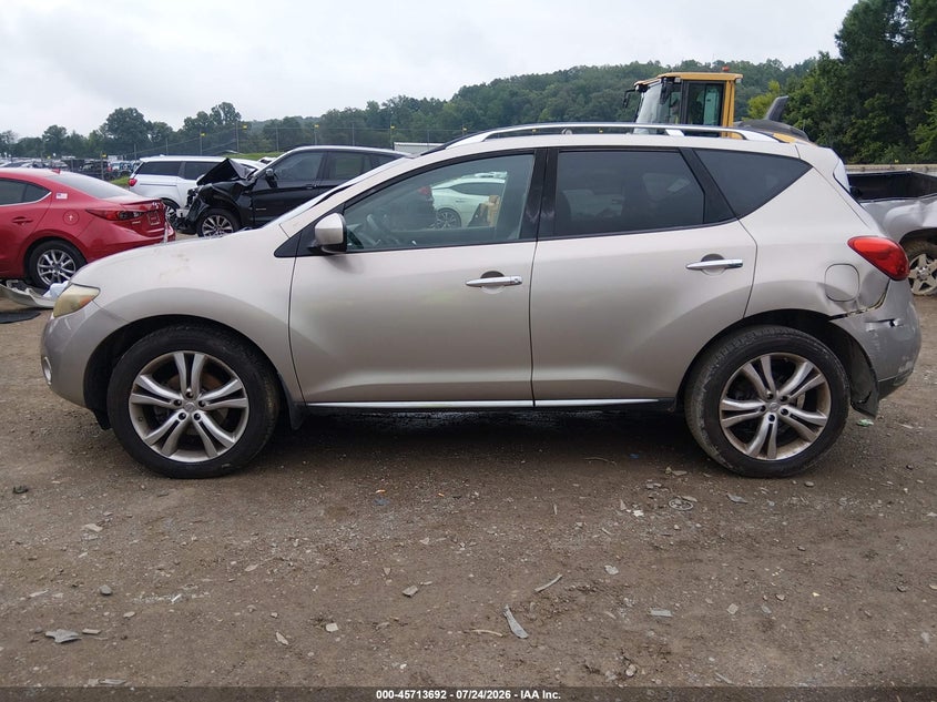 NISSAN MURANO 2009 VIN JN8AZ18WX9W158529