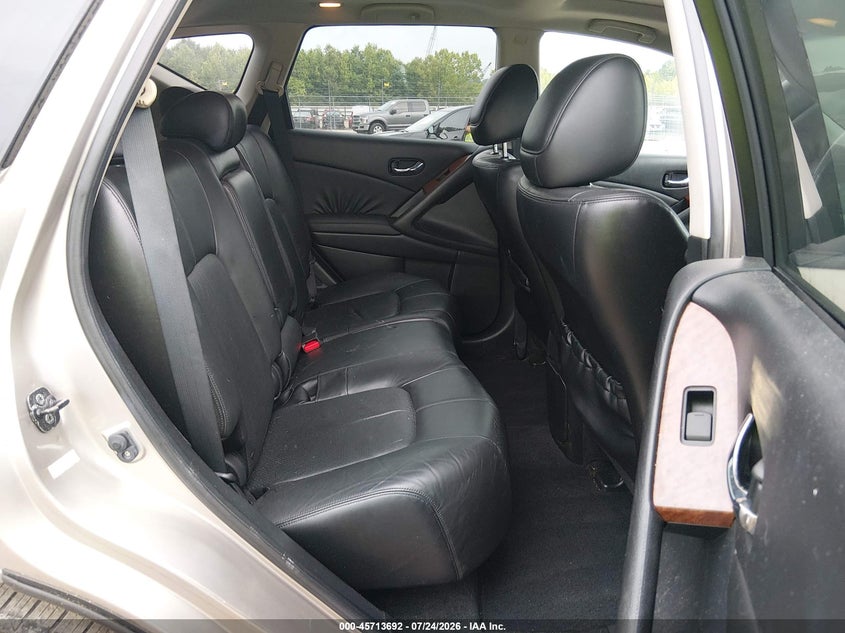 NISSAN MURANO 2009 VIN JN8AZ18WX9W158529