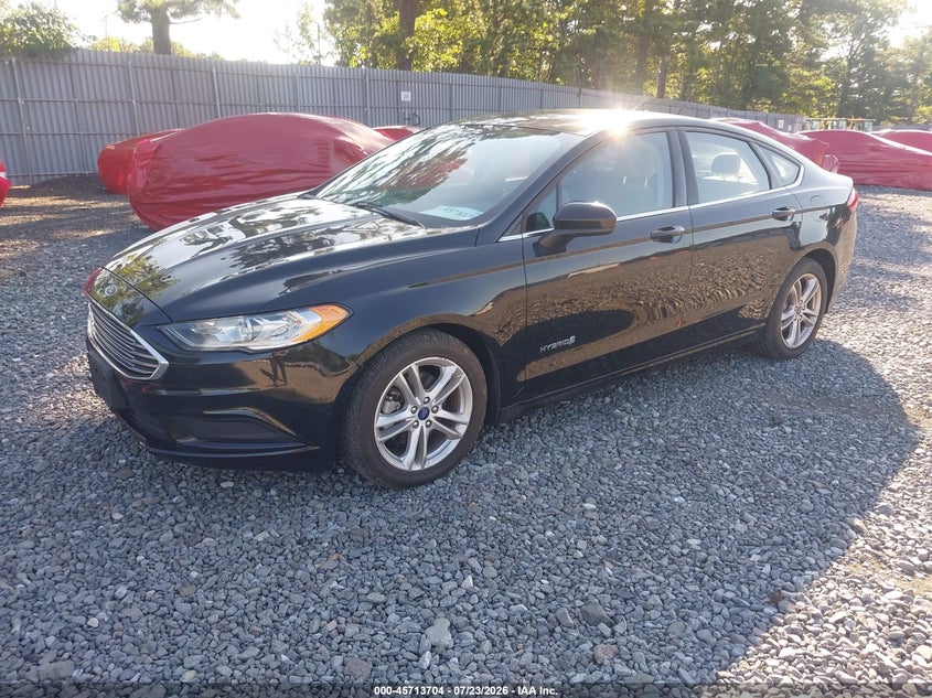 2018 FORD FUSION HYBRID auction photo 2