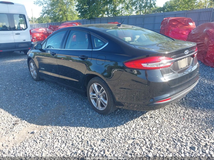 2018 FORD FUSION HYBRID auction photo 3