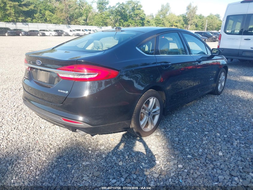 2018 FORD FUSION HYBRID auction photo 4