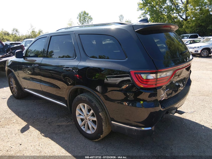 Vin: 1c4rdjag4pc639410, lot: 46212414, dodge durango sxt awd 20233