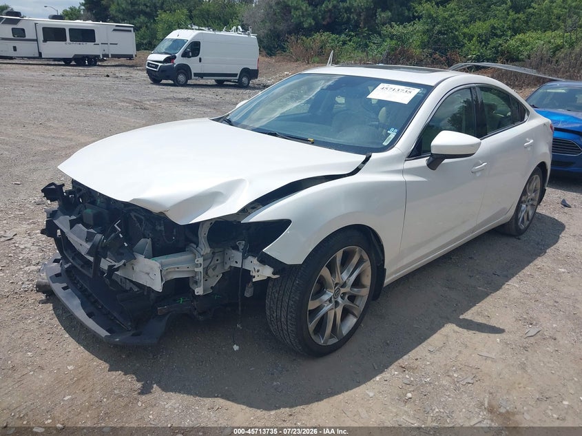 Vin: jm1gj1w5xe1107143, lot: 46212417, mazda mazda6 i grand touring 20142