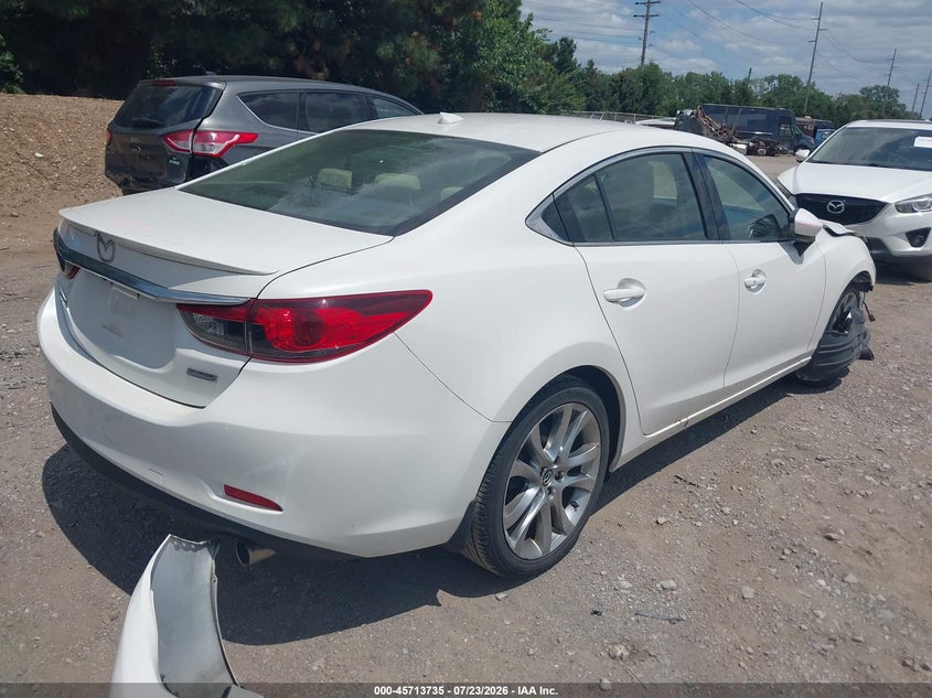 Vin: jm1gj1w5xe1107143, lot: 46212417, mazda mazda6 i grand touring 20144