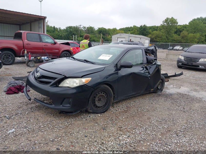 Vin: jtdbu4ee7bj089183, lot: 46212418, toyota corolla le 20112