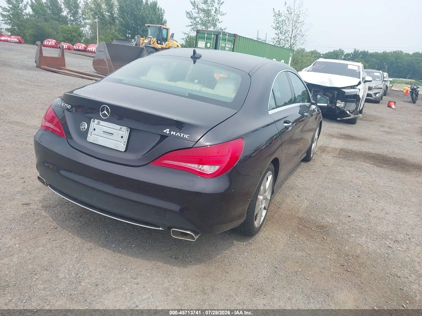 2015 MERCEDES-BENZ CLA 250 auction photo 4