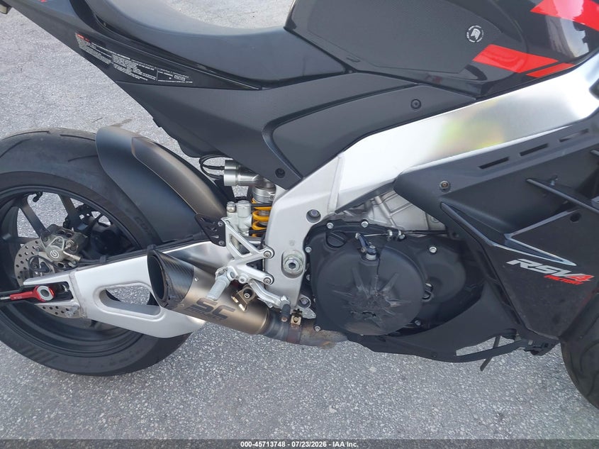2022 APRILIA RSV4 auction photo 8