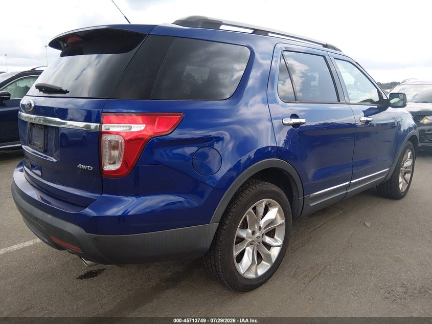Vin: 1fm5k8d86ega10735, lot: 46212431, ford explorer xlt 20144