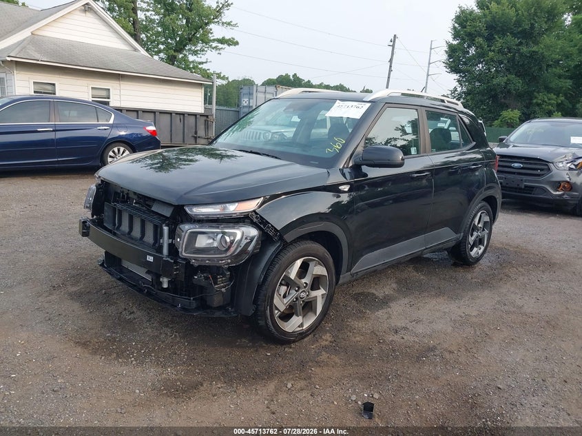Vin: kmhrc8a38ru328158, lot: 46212444, hyundai venue sel 20242