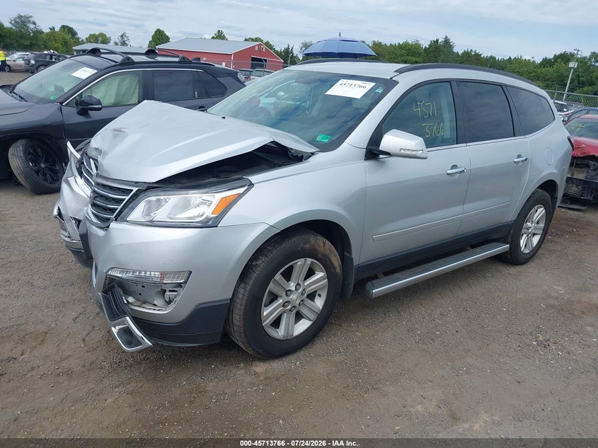 Vin: 1gnkvgkd6dj269405, lot: 46212448, chevrolet traverse lt 20132