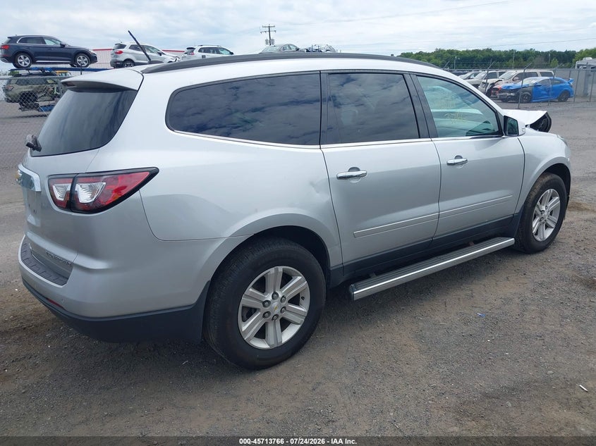 Vin: 1gnkvgkd6dj269405, lot: 46212448, chevrolet traverse lt 20134
