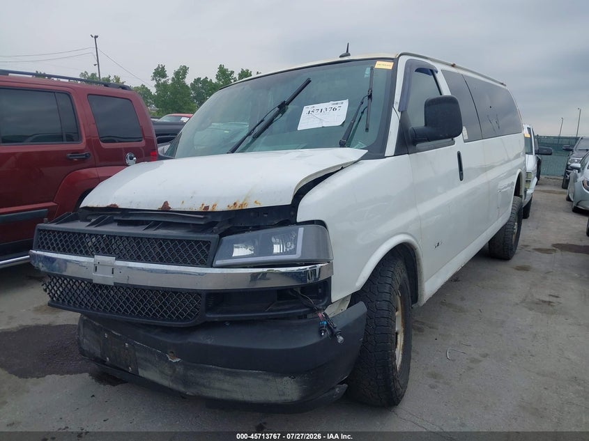 Vin: 1gazgzfl6f1268510, lot: 46212449, chevrolet express 3500 2ls diesel 20152