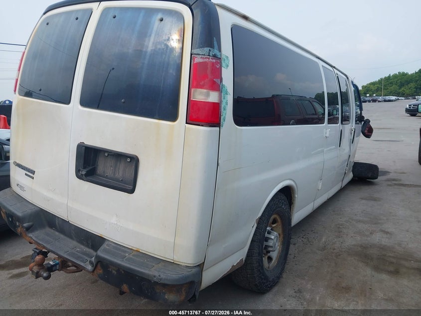 Vin: 1gazgzfl6f1268510, lot: 46212449, chevrolet express 3500 2ls diesel 20154