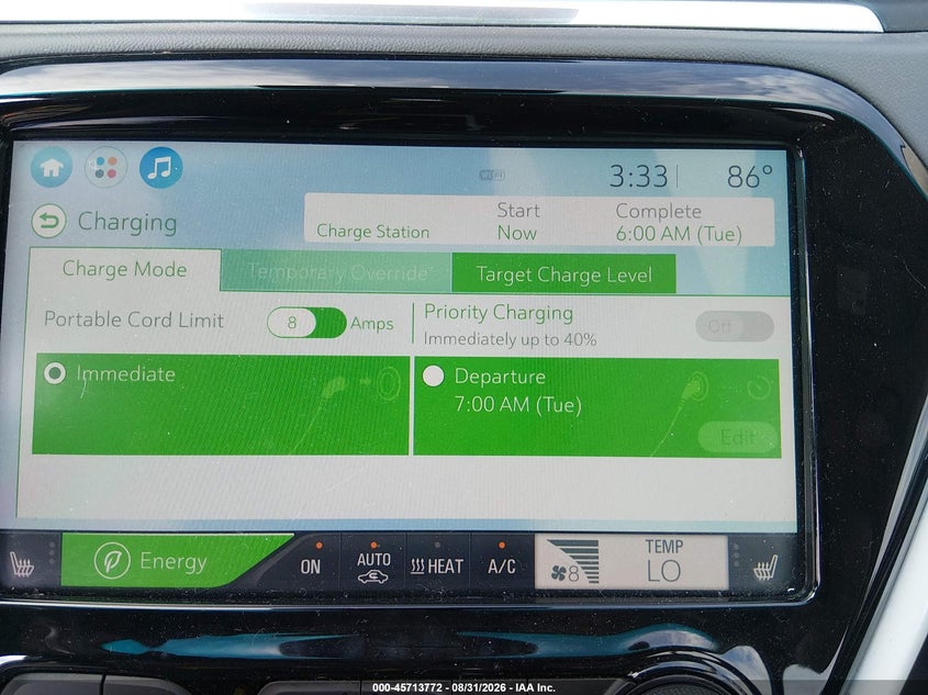 CHEVROLET BOLT EV 2020 VIN 1G1FW6S0XL4127529