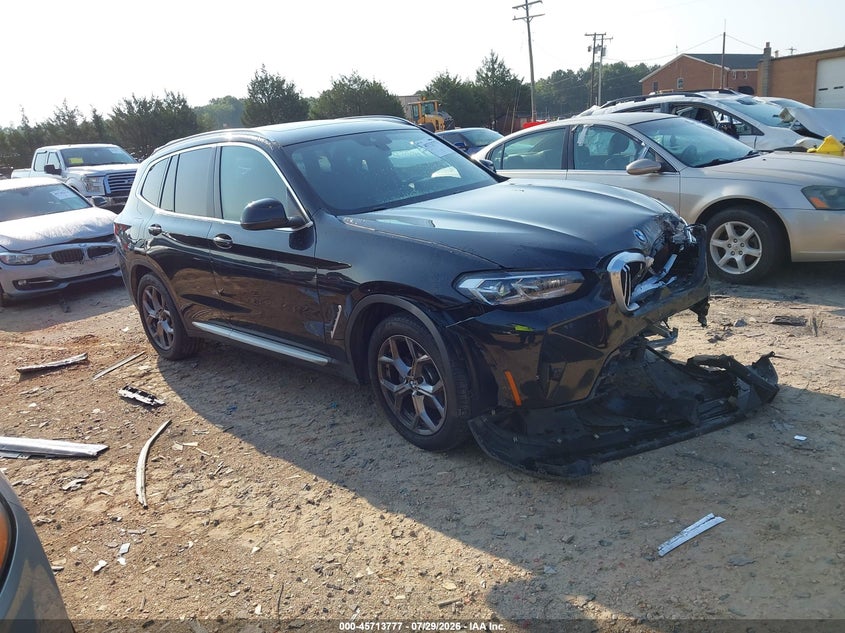 Vin: 5ux43dp01p9r45789, lot: 46212459, bmw x3 sdrive30i 2023 img_1