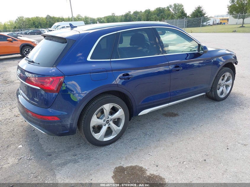 Vin: wa1baafy8m2128662, lot: 46212468, audi q5 premium plus 45 tfsi quattro s tronic 20214