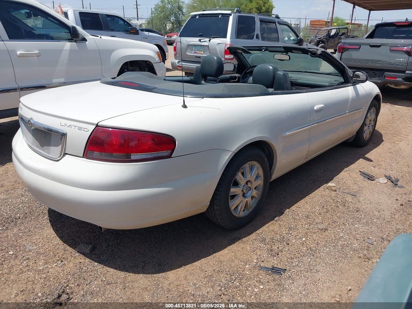 2004 CHRYSLER SEBRING auction photo 4
