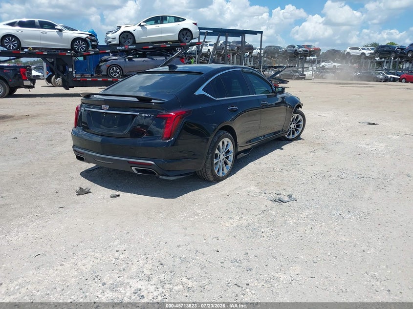 Vin: 1g6dn5rk5l0129699, lot: 46212505, cadillac ct5 premium luxury 20204