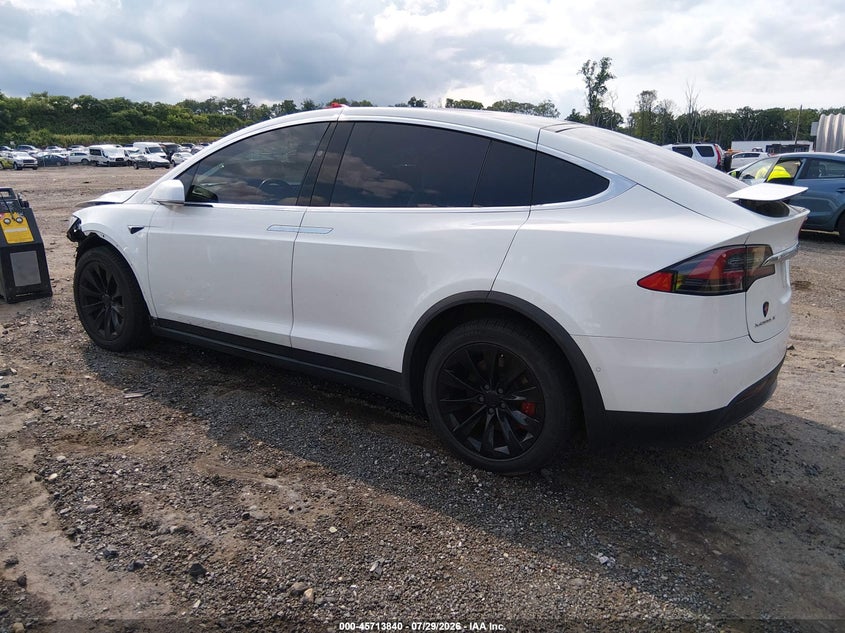 2017 TESLA MODEL X auction photo 3