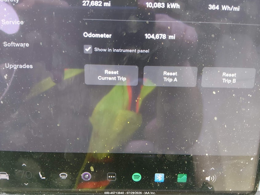 2017 TESLA MODEL X auction photo 7
