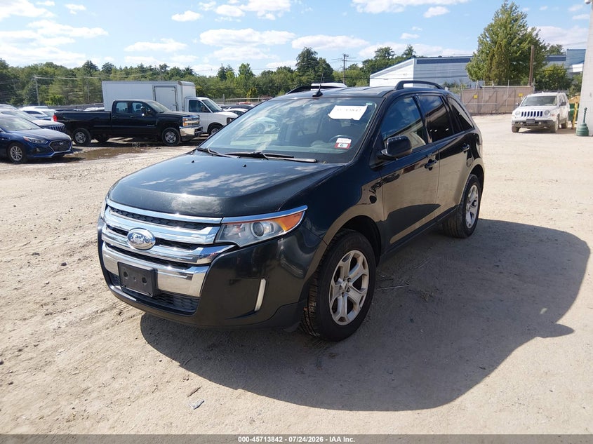 Vin: 2fmdk4jc7eba08657, lot: 46212524, ford edge sel 20142