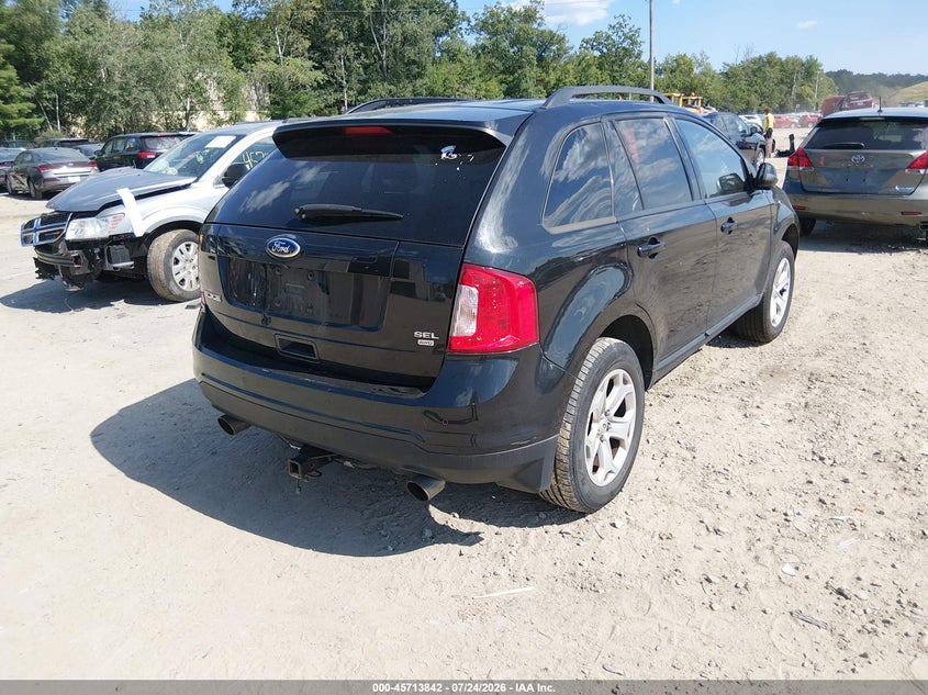 Vin: 2fmdk4jc7eba08657, lot: 46212524, ford edge sel 20144