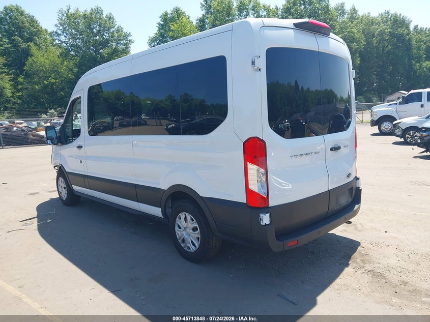 Vin: 1fbax2c87ska19394, lot: 46212530, ford transit-350 passenger van xlt 20253