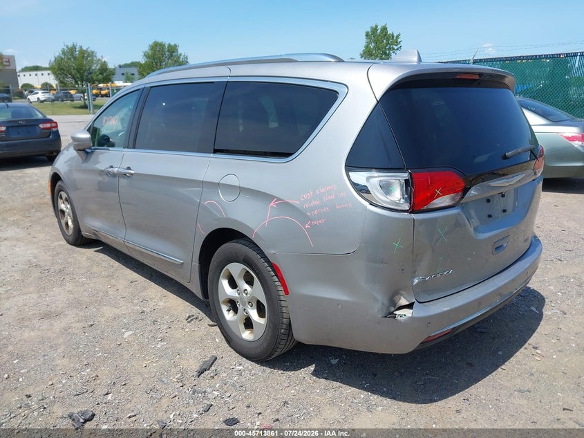 Vin: 2c4rc1eg3hr533407, lot: 46212543, chrysler pacifica touring-l plus 20173