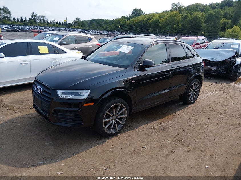 Vin: wa1gccfs8hr004864, lot: 46212554, audi q3 2.0t premium 20172