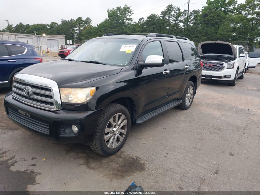 Vin: 5tdjy5g12ds086214, lot: 46212558, toyota sequoia limited 5.7l v8 20132
