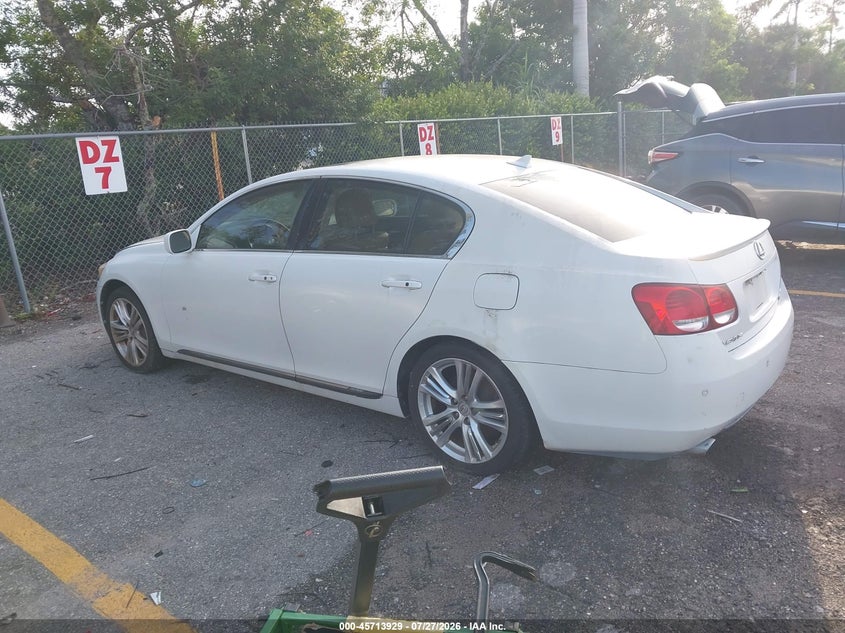 2007 LEXUS GS 450H auction photo 3