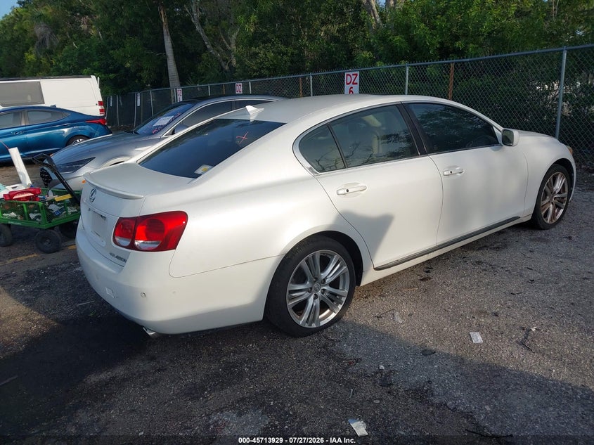 2007 LEXUS GS 450H auction photo 4