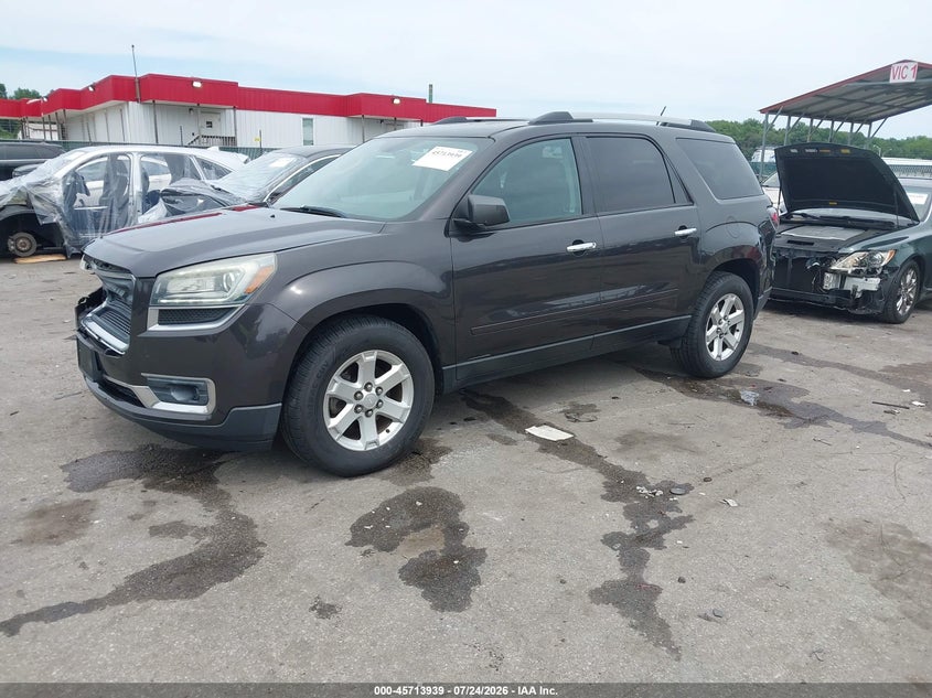 Vin: 1gkkvpkd8gj168058, lot: 46212621, gmc acadia sle-2 20162