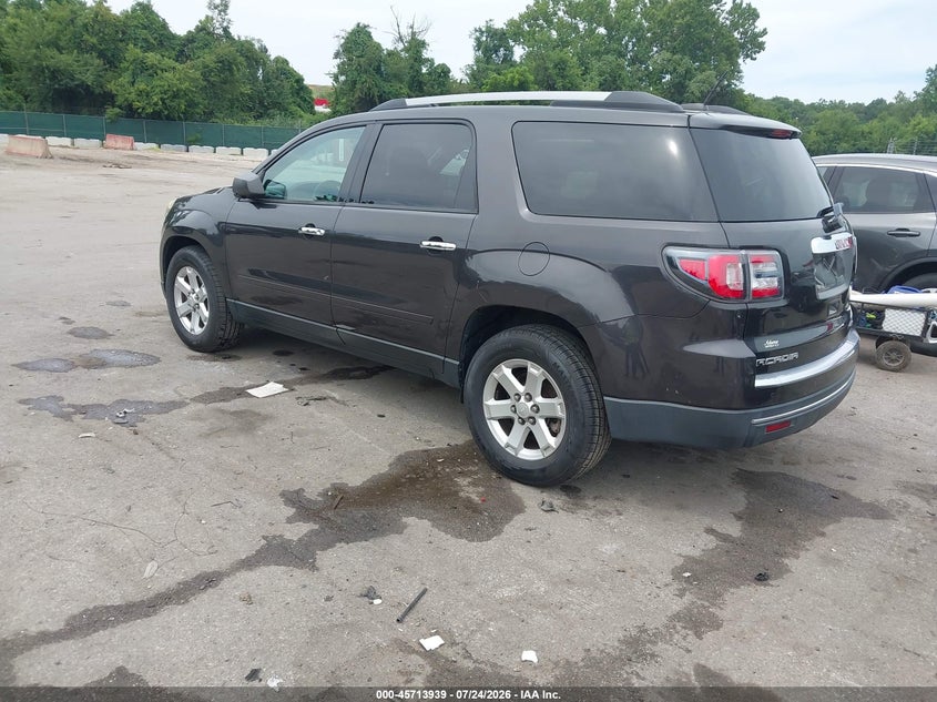 Vin: 1gkkvpkd8gj168058, lot: 46212621, gmc acadia sle-2 20163