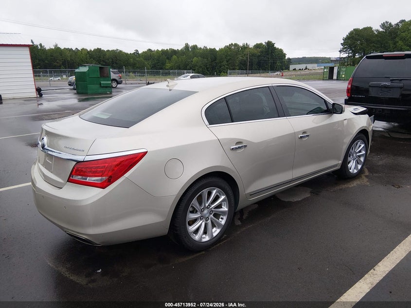 Vin: 1g4gb5g32ef158992, lot: 46212634, buick lacrosse leather group 20144