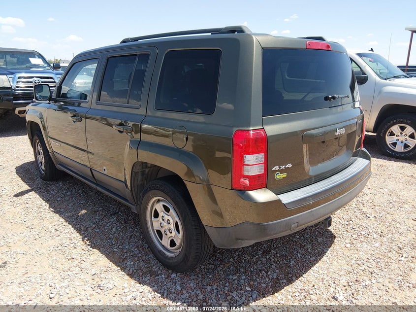 Vin: 1c4njrbb1fd279739, lot: 46212642, jeep patriot sport 20153
