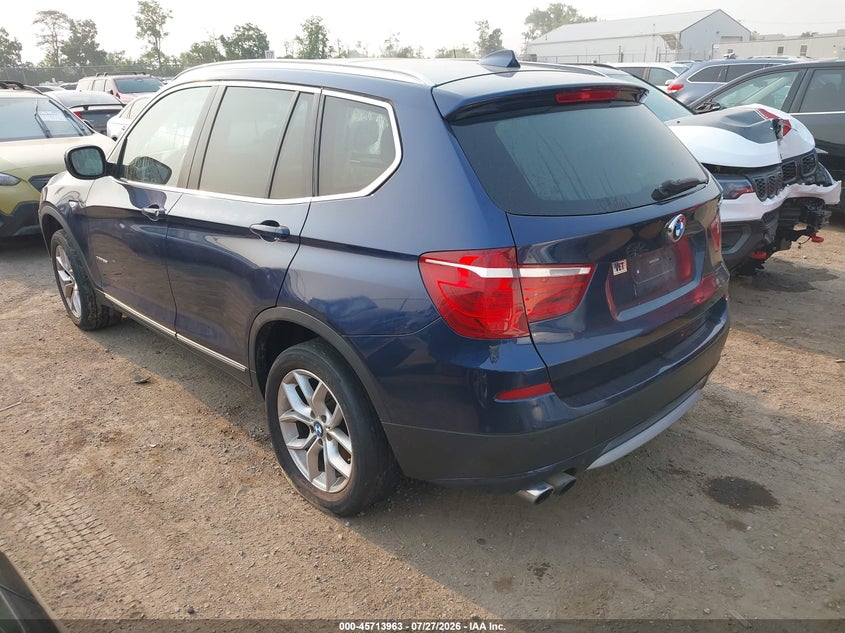 Vin: 5uxwx7c58bl734164, lot: 46212645, bmw x3 xdrive35i 20113