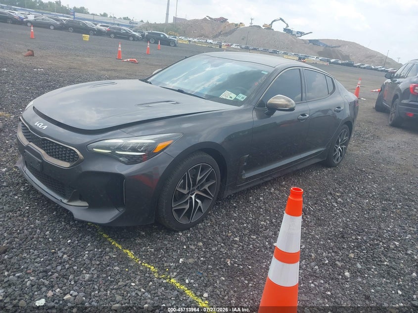 Vin: knae35ld6n6112392, lot: 46212646, kia stinger gt-line 20222
