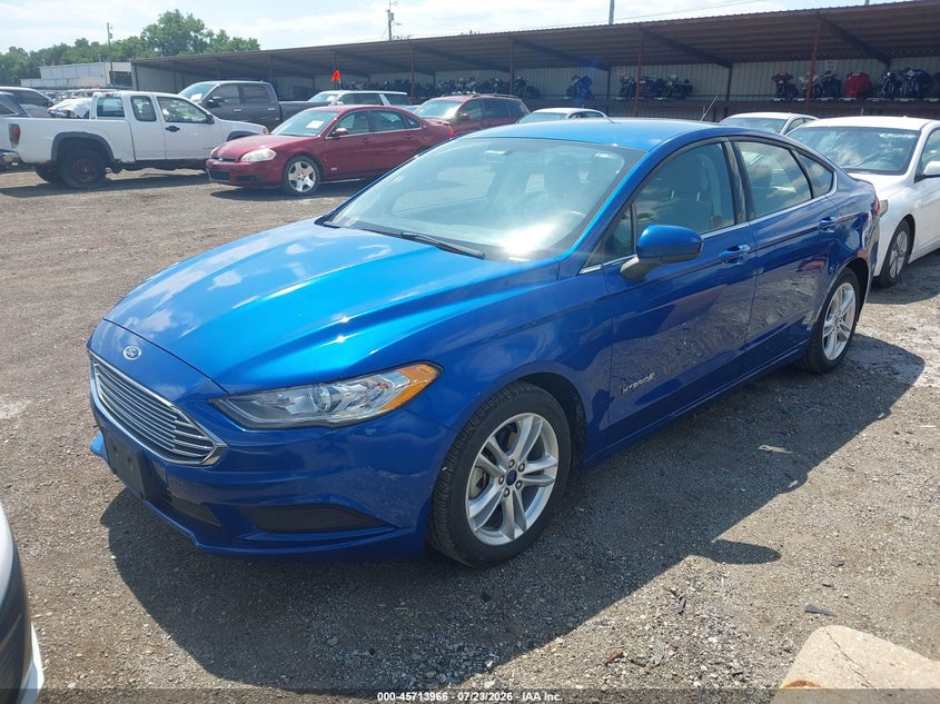 2018 FORD FUSION HYBRID auction photo 2