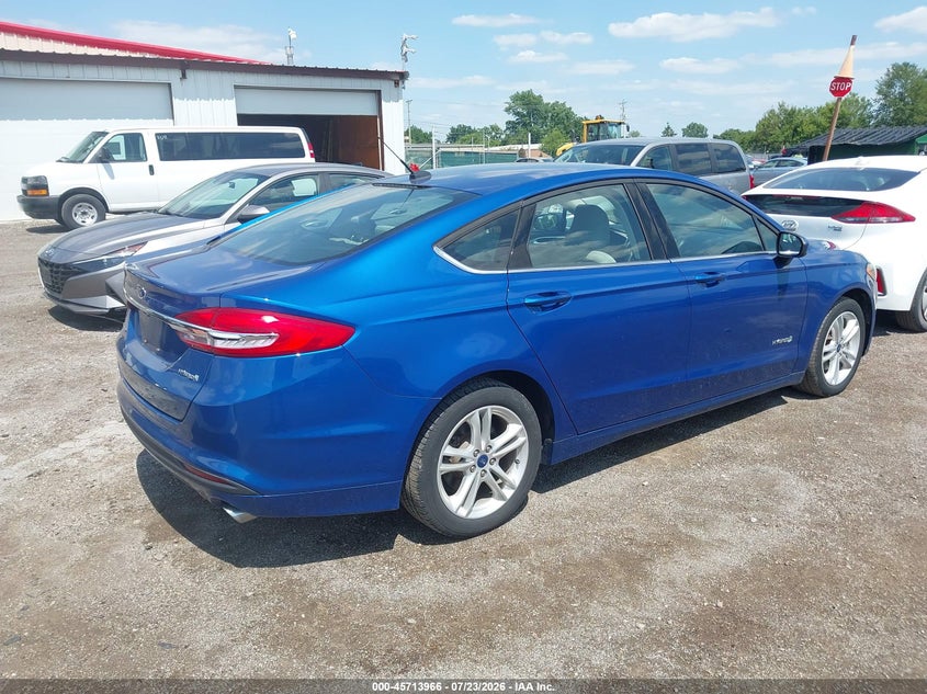 2018 FORD FUSION HYBRID auction photo 4